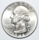 1946 Washington Quarter CHOICE BRILLIANT UNCIRCULATED (D145)