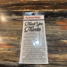 my favorite things Kind Things Stamp And Die Set NIP