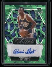 Purvis Short 2024-25 Panini Mosaic Scripts Green Ice Auto Golden State Warriors