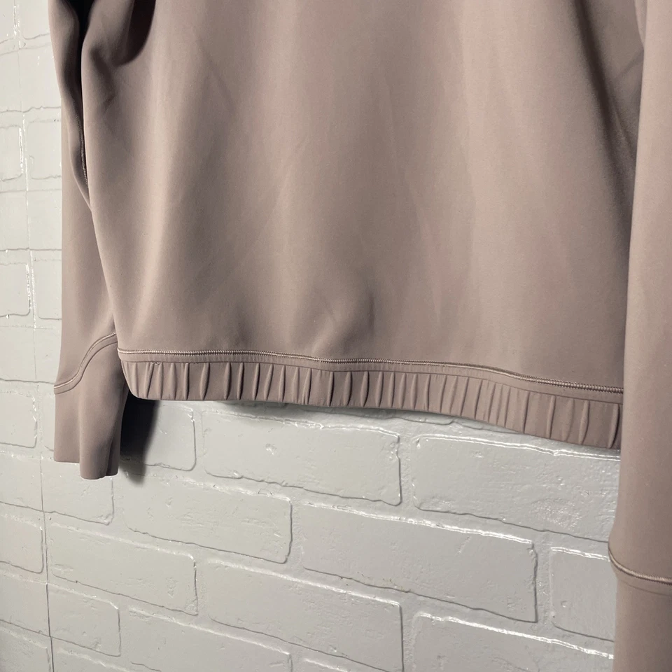 Sudadera con Capucha Lululemon Never Still Rendimiento Elastizada Mujer Talla 10 Foto 4 de 4