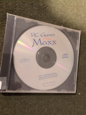 PC Games 2 The Maxx (CD ROM, 1994, Maxx Productions) NEW SEALED AND RARE