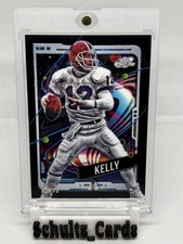 2024 Topps Cosmic Chrome Jim Kelly #10 RARE BLACK SSP Eclipse REFRACTOR /10