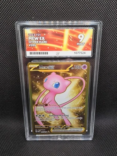 ACE 9 Mew Ex 205/165 Hyper Rare Pokémon TCG Scarlet & Violet-151