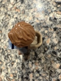 LEGO minifigure Owen Grady jw011 Jurassic World leather vest 75917 W/ Backpack