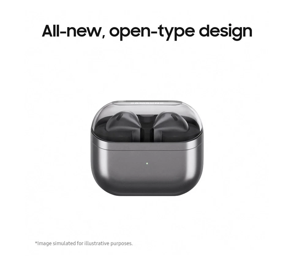 Samsung Galaxy Buds 3 R530 Silver – Wireless Earbuds with Premium Sound - image 2 of 4