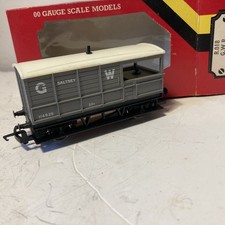 Hornby R018 G.W.R. Brake Van Grey - OO Gauge - Boxed NEW  Flawless