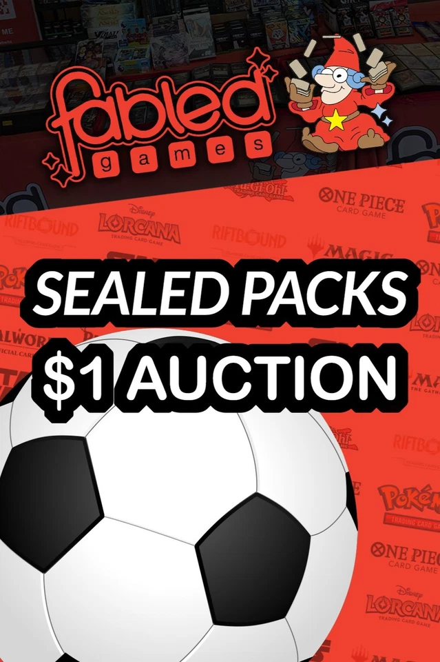 Soccer Sealed Packs | $1 Auctions | PRIZM & Match Attax