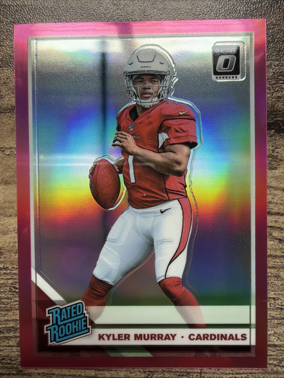 2019 Panini Donruss Optic - Rated Rookie Kyler Murray #152 Pink Prizm (RC)