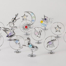 Chatani Crystocraft D Crystal Glass Ornament Clover Mobile Etc. Gift Japan New