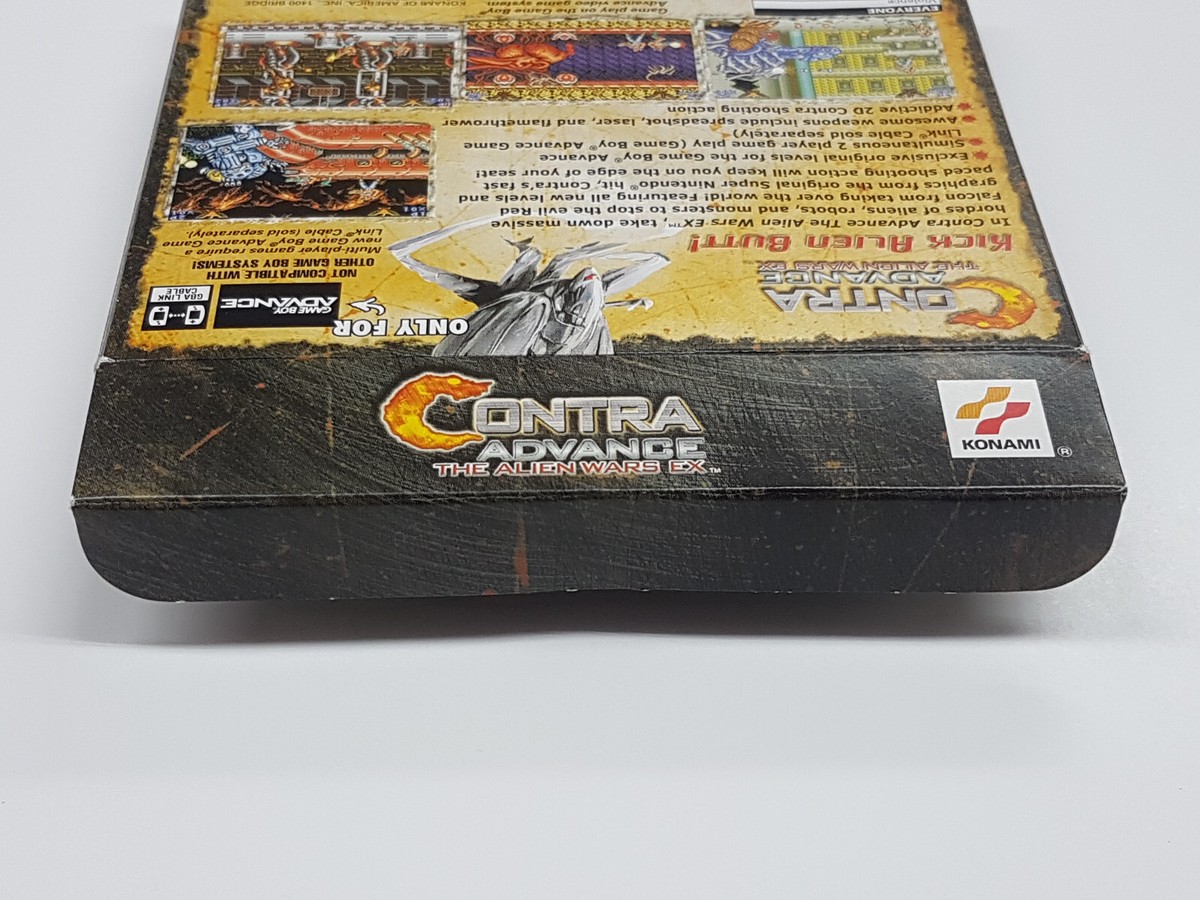 Contra Advance The Alien Wars EX Authentic Nintendo Game Boy 