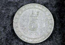 1910 Meksyk 5 centavos Moneta zagraniczna #L00983