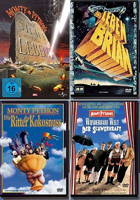 MONTY PYTHON Klassiker Paket LEBEN DES BRIAN Sinn des Lebens .. 4 DVD Collection