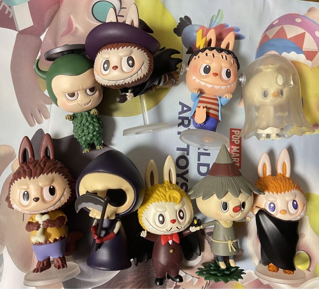 POPMART LABUBU THE MONSTERS Carnival Series Figure 9 pieces