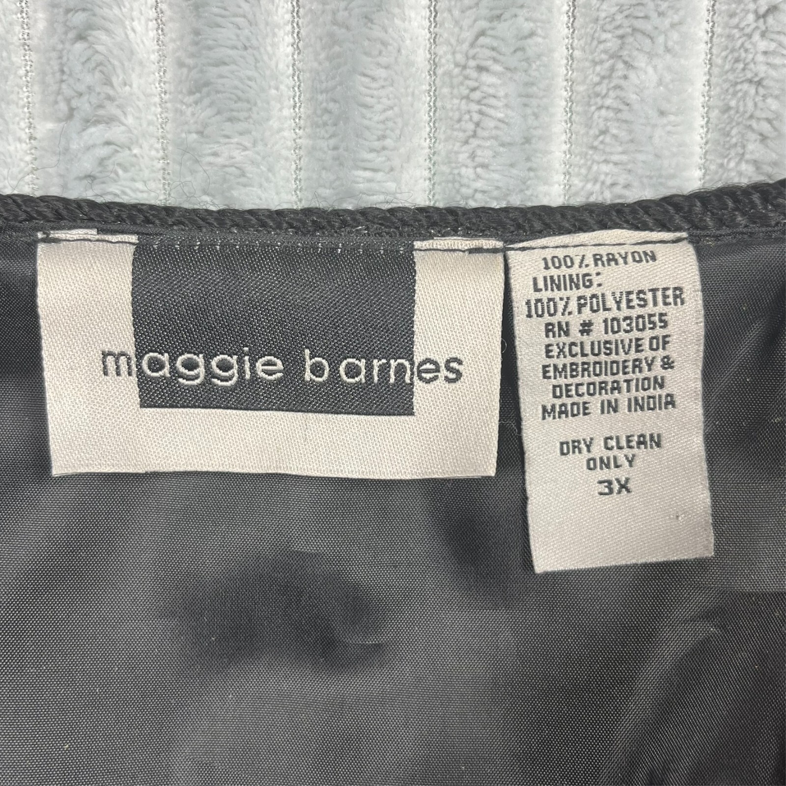 Maggie Barnes Multicolor Tapestry Patchwork Jacke… - image 14