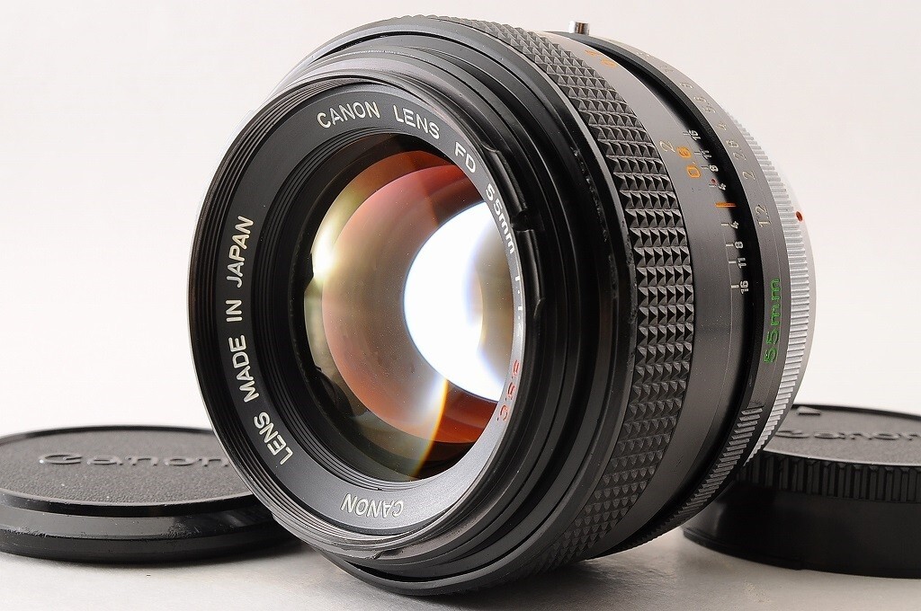【超美品】Canon FD 55mm F/1.2 S.S.C. Canon FD 55mm F/1.2 SSC - Japan Camera Hunter