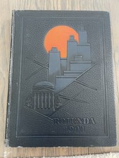 Southern Methodist University Dallas Texas 1931 Rotunda Yearbook Annual SMU