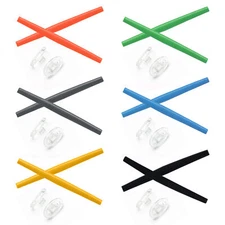 Ear Socks & Nose Pieces Pad Silicone Replacement Kit For-Oakley Whisker Sunglass