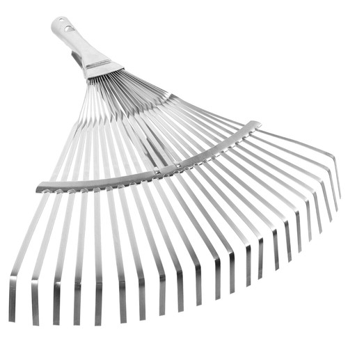 Garden Leaf Rake Adjustable Leaf Rake Expandable Leaf Rake Gardening Rake Head - Bild 12 von 12