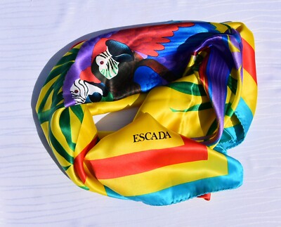 Escada modisches Tuch auch 100 % Seide, NEU