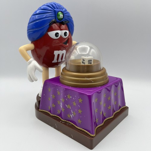 Adivino rojo de M&M con dispensador de caramelos de troquel emergente - 2008 - Funciona - Imagen 6 de 12