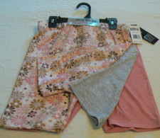 NWT 3-pack Bike Shorts,Girls sz.L 14/16 Star Ride Rose,Gray,Floral-SO SOFT 