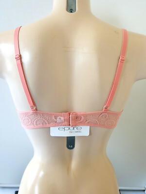 Soutien-gorge Lise Charmel Dentelle Anneaux - Taille 90B, Couleur Navy - Neuf Avec étiquettes, Modèle PCP 8227