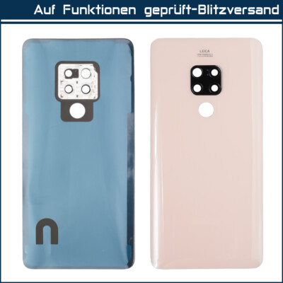 Für Huawei Mate 20 Back Cover Mit Kameralinse + Klebefolie Pink