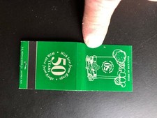 OLD Vintage "50 Years With Love From KINGS" unused matchbook MADE IN USA