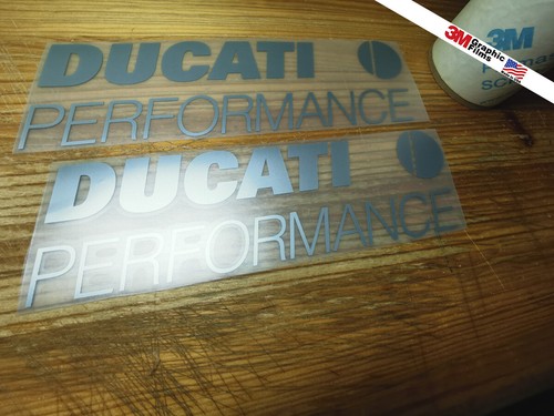Ducati Performance fairings carenado decals X2 vinyl adesivi autocollants ステッ - Foto 4 di 10