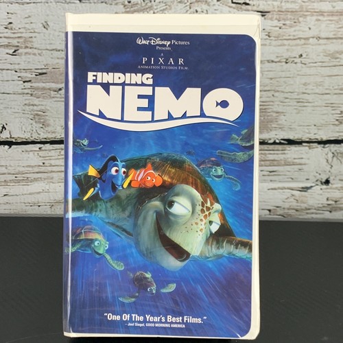 Finding Nemo (VHS, 2003) Albert Brooks, Ellen DeGeneres, Alexander Gould - Picture 1 of 7