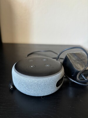 Amazon Echo Dot 3rd Gen Smart Speaker - Heather Gray (D9N29T ...