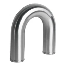 180 Degree 2.52" Aluminum Intercooler Intake Pipe Tube Hose