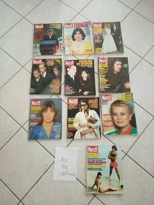  1980/1990-lot 10 revue PARIS MATCH-Caroline grâce de monaco -french magazine - Photo 1/4