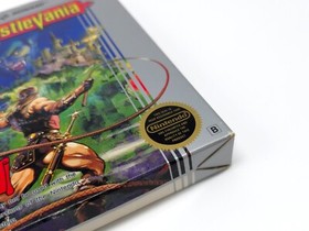 Castlevania Nintendo NES First Production Hangtab 🏆 Sammler 🏆