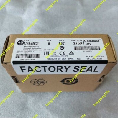 NEW CompactLogix ASCII Interface Module  ALLEN BRADLEY 1769-ASCII SER A