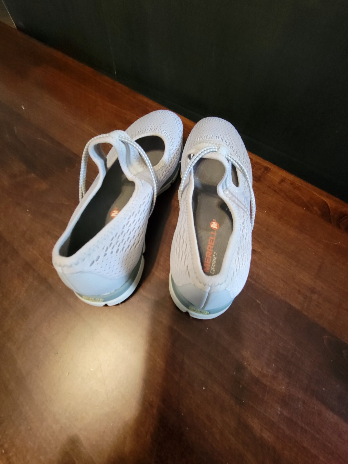 Merrell Ladies Walking Shoes Form 2 Mary Jane Style Silver Grey 0817