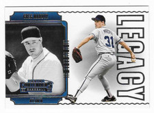 2020 Panini Contenders Legacy Greg Maddux Atlanta Braves Baseball Card #L-2 HOF