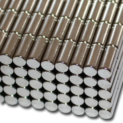 MAGNETHANDEL ® 5 NEODYM STAB MAGNETE RUND D5x12 mm 1,2 KG ZYLINDER N50 BASTELN PINNWAND BÜRO