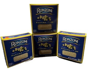 Ronzoni Pastina Macaroni Pasta 12 Oz Each No 155 Expired July 2025 -Lot of 4 HTF