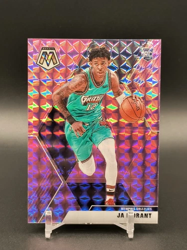 2019-2020 Mosaic Ja Morant Purple Mosaic RC /49 Memphis Grizzlies