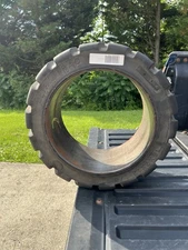 UltraTrac 18x7x12-1/8 tires Super Solid forklift press-on traction tire USA Made