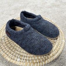 Giesswein Women  s Virgin Wool Vent Slippers Shoes Slip On in Blue Ocean 36/US 5