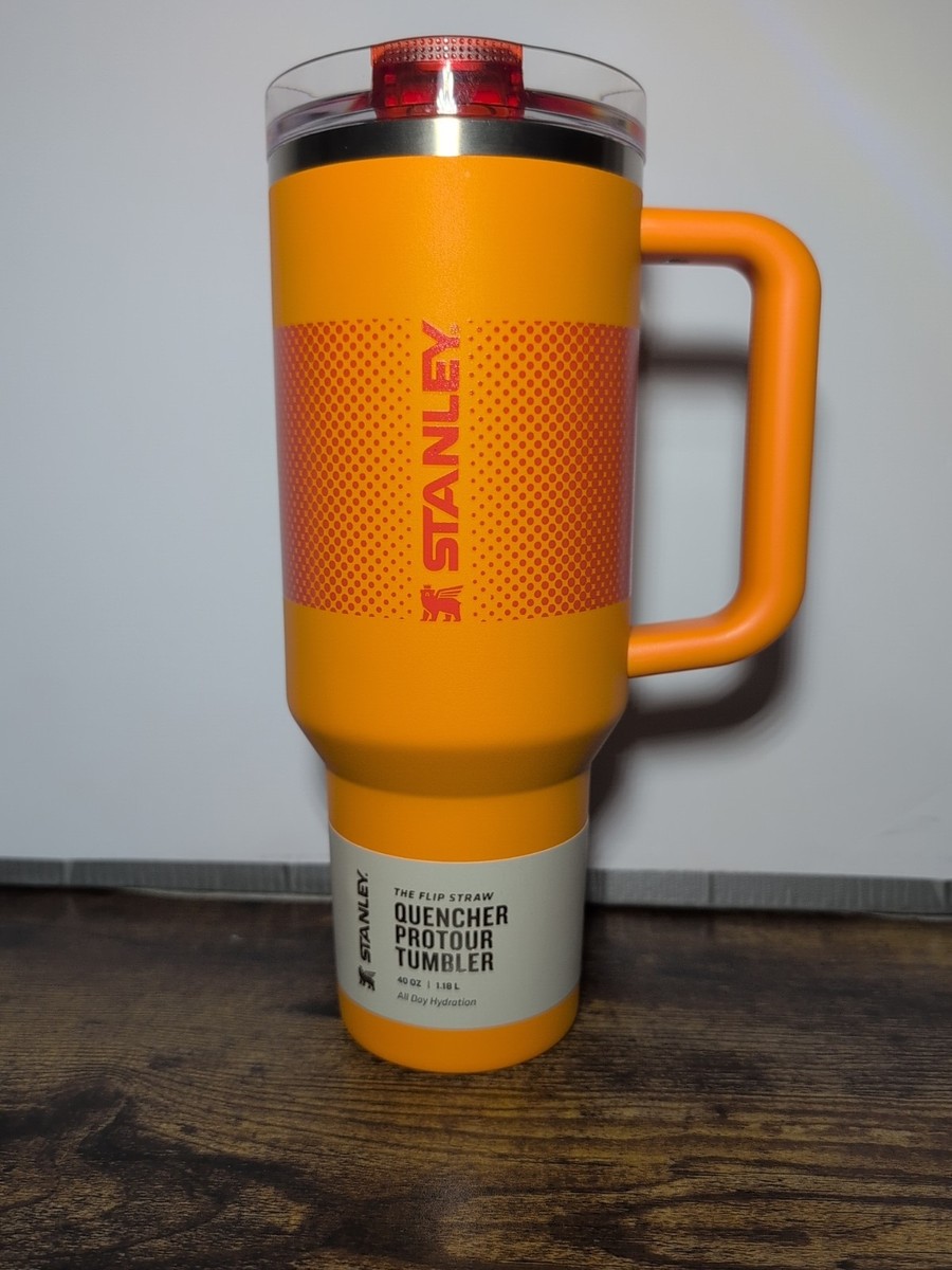 Stanley 40oz Quencher Protour Flip Straw Tumbler Goldenrod Fade | eBay