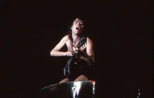 AC/DC, Angus Young,  Original 35mm color film never printed or published