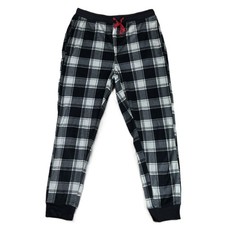George Mens Med (32-34) Sleep Pants Loungewear Elastic Ankle Cozy Pajama Bottoms