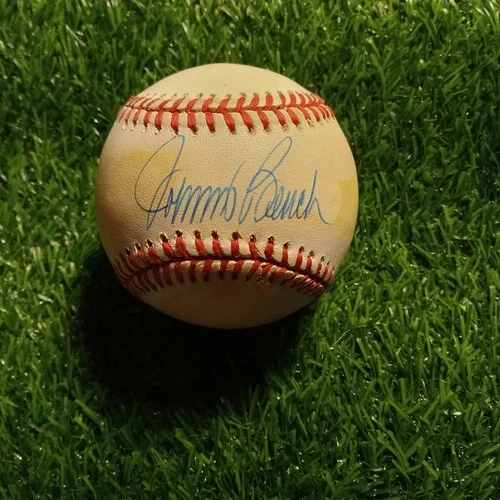 Johnny Bench Signed Auto Official National League Baseball Reds