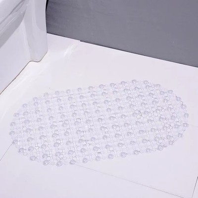 Non-Slip Bath Mat with Suction Cups Bathroom Tub Rug