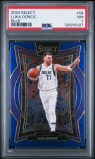2024 PANINI SELECT BLUE #56 LUKA DONCIC PSA 7