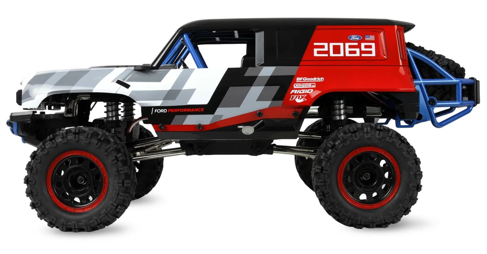 RC Auto Amewi Hyper GO Ford Bronco Baja 1000 Brushless 1:12 RTR mit Beleuchtung - Bild 3 von 4