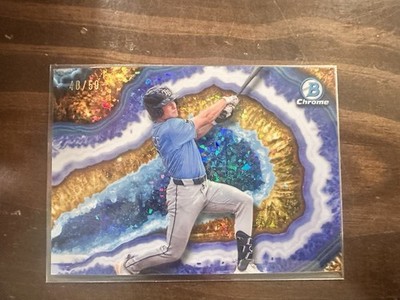 2026 Bowman Gold Crystalized Daniel Pierce /50 BWC-10 Tampa Bay Rays